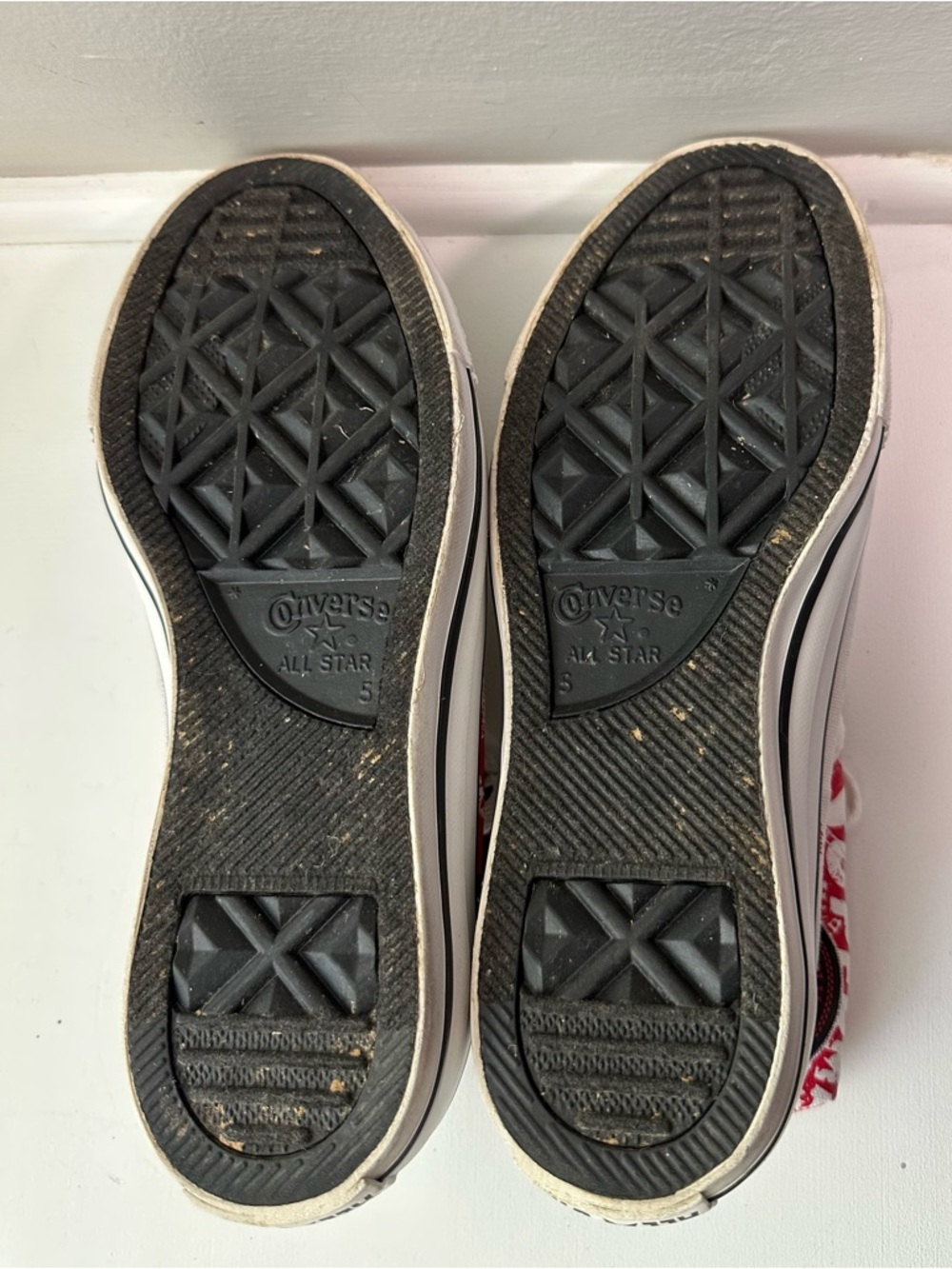 Converse White, Red & Blue Superman High-Top Sneakers - Picture 7 of 7